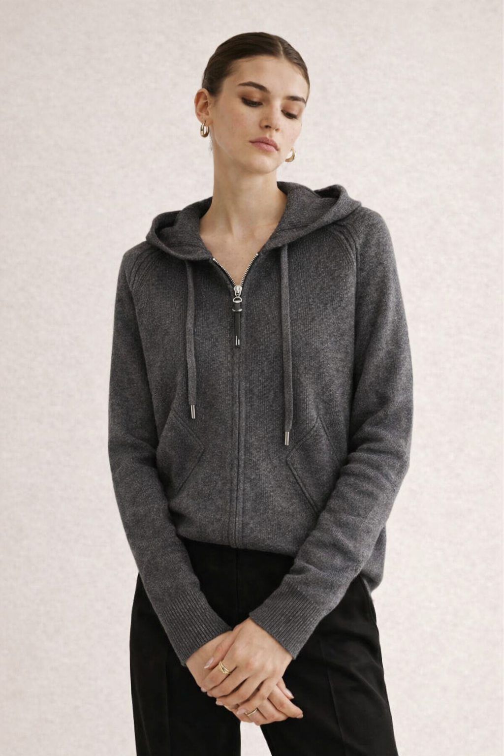 Cardigan con cierre EL07