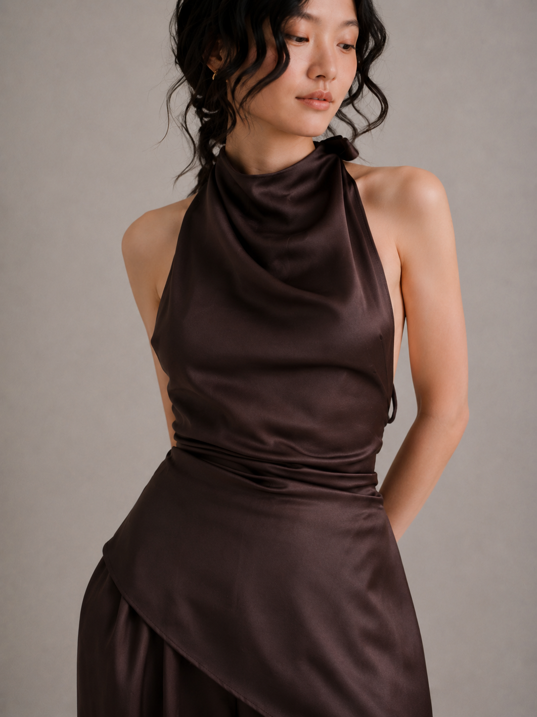 Blusa Siena Satin Ñ19 - Imagen 4