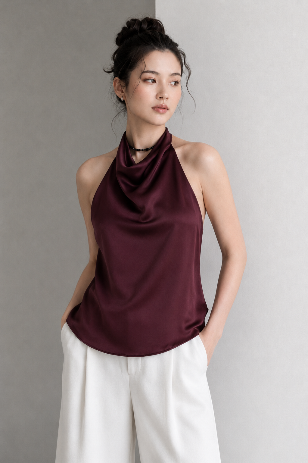 Blusa Emilia Satin Ñ14