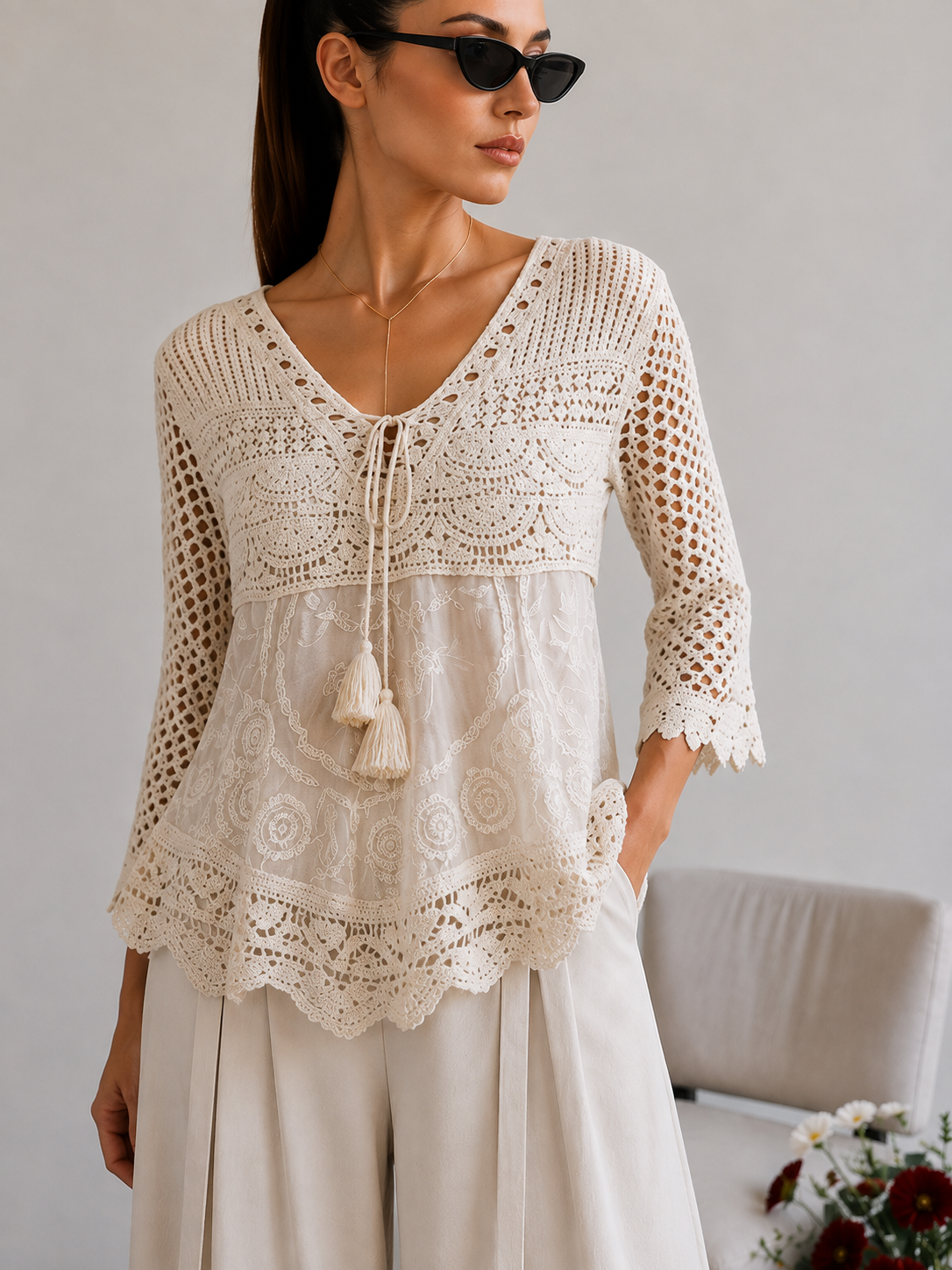 Blusa Boho Amélie 35 - Imagen 3