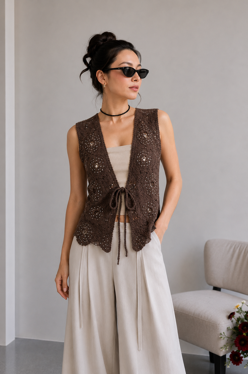 Chaleco Crochet Laura 313