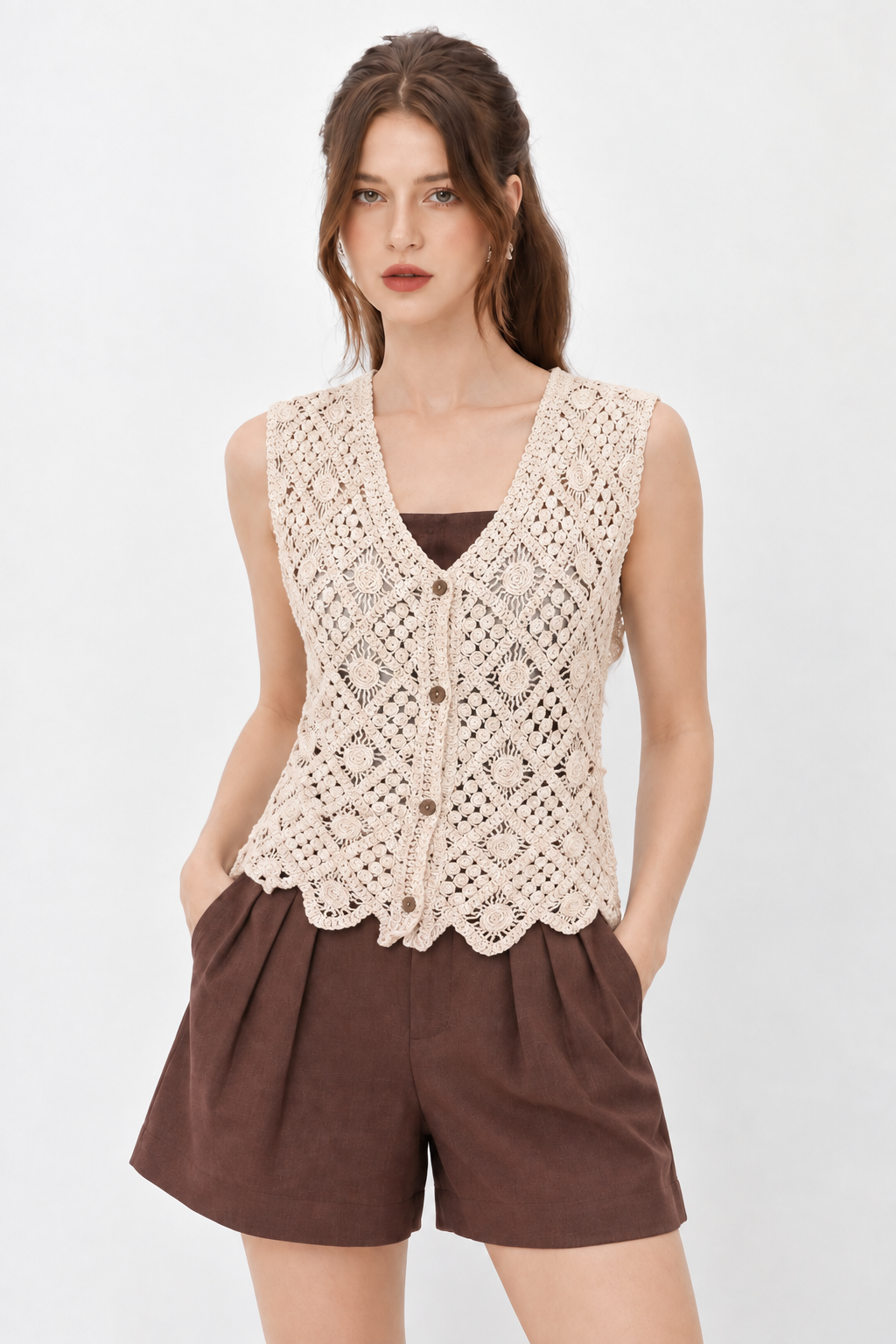 Chaleco Crochet Amalfi