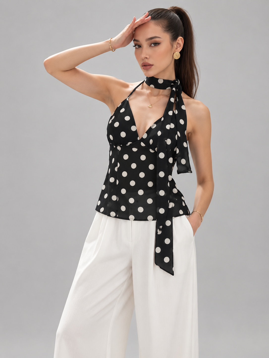 Blusa Lunares Éclat Ñ30